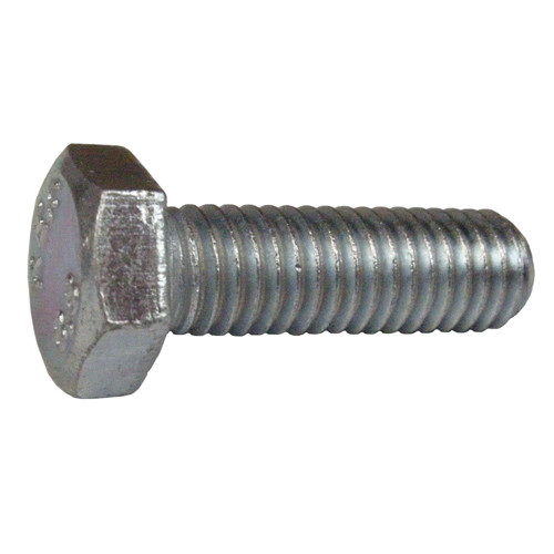  - Bolt M8-1.25 x 25mm hex head full thread zinc 999-0581