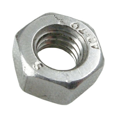  - Nut 3/8-16 hex stainless steel 999-0635
