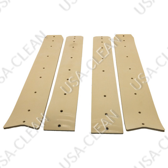 56383488 - Skirt blade kit gum rubber (tan) (set of 2) 172-4687
