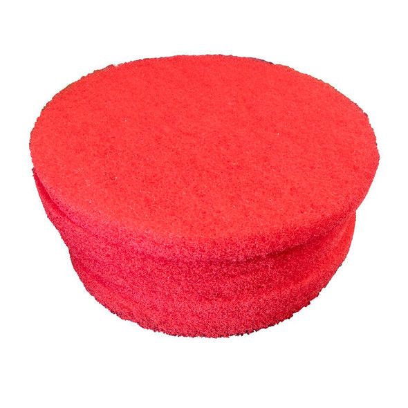 51-13/ETC - ETC 51-13/ETC 13 inch premium red scrubbing pad (pkg of 5)