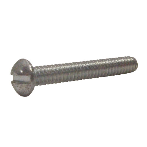  - Screw 6-32 x 1 round head slotted zinc plated 999-0102