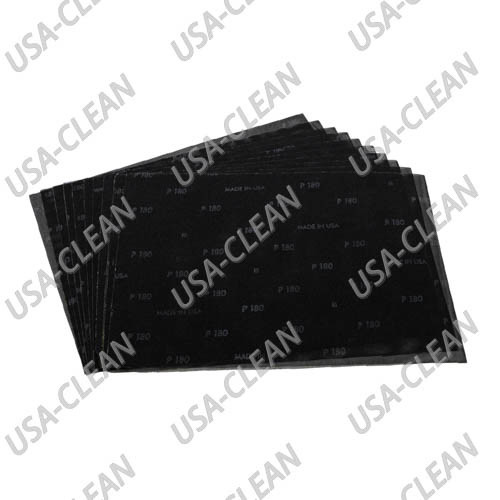 -180-12X18/ETC - 12 x 18 inch Superscreen sand screen 180 grit (pkg of 10) 255-0274