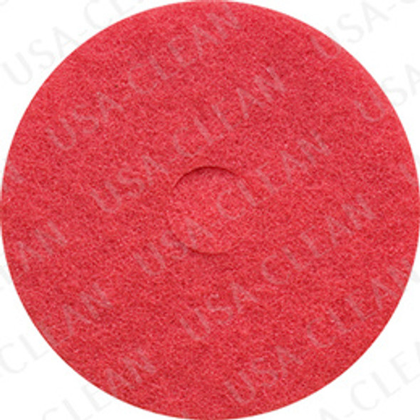 ACS51-20/ETC - 20 inch premium red scrubbing pad (pkg of 5) 255-2060