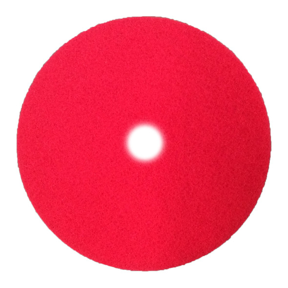 51-20-ETC - 20 inch premium red scrubbing pad (pkg of 5) 255-2060