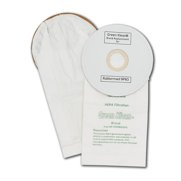  - 6 Quart HEPA paper bags (pkg of 10) 991-2131
