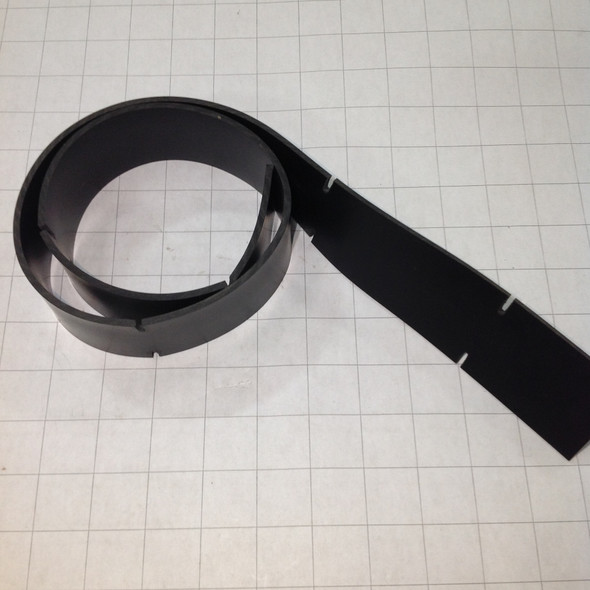  - Squeegee blade 36 inch gum rubber front (black) 994-0015