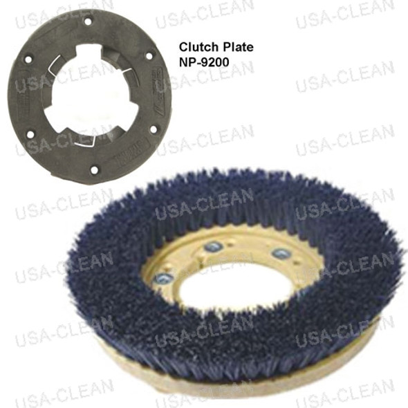 816518 W/ NP9200 - 18 inch medium grit scrubbing brush - 180 grit 996-0020