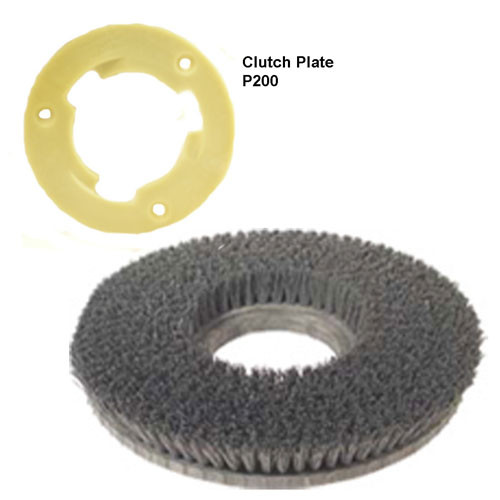 813413 W/ P200 - 13 inch lite grit scrubbing brush - 500 grit 996-0394