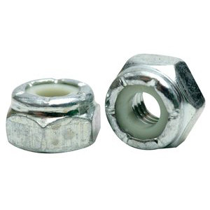  - Nut 10-32 nylon insert lock zinc plated 999-0086