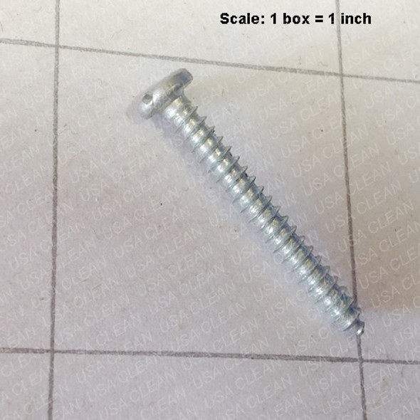  - Screw 4 x 1 pan head slotted zinc T-A sheet metal 999-0072                      