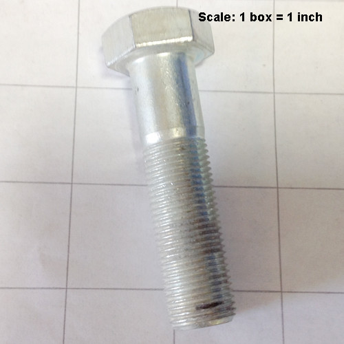  - Bolt 5/8-18 x 2 1/2 hex head grade 5 zinc plated 999-0291