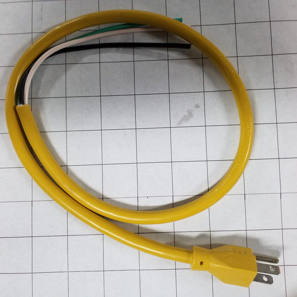 130228 - 14/3 pigtail cord 34 inch (yellow) 175-6218