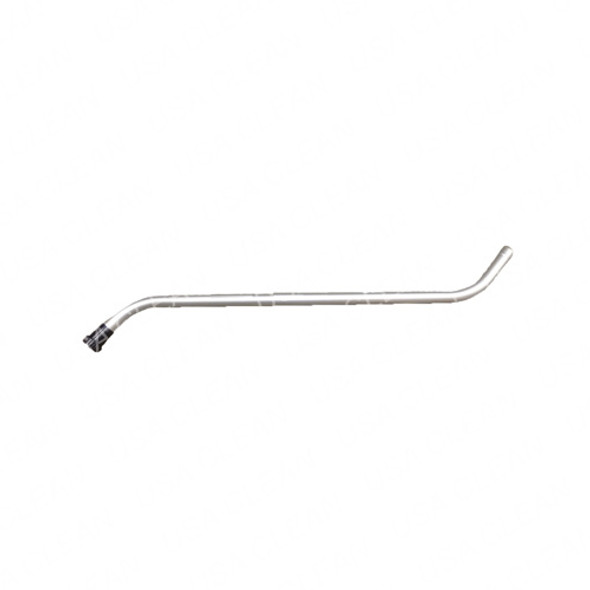 100102 - 1 1/2 x 56 inch one-piece two-bend aluminum wand 199-0104