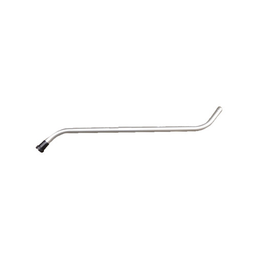 100102 - 1 1/2 x 56 inch one-piece two-bend aluminum wand 199-0104