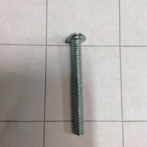  - Screw 6-32 x 1 1/4 round head slotted zinc plated 999-0428