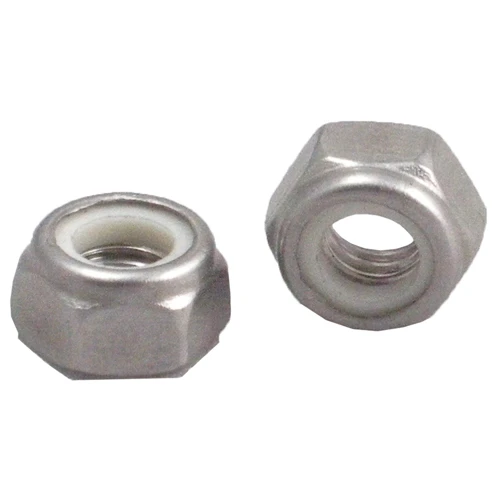  - Nut M6-1 nylon insert lock stainless steel 999-0497
