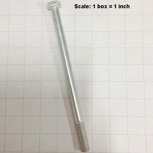 - Bolt 1/2-13 x 8 1/2 hex head grade 5 zinc plated 999-0516