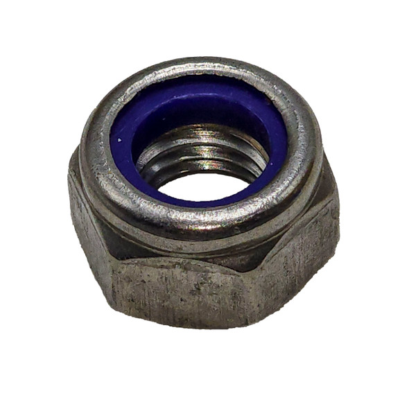  - Nut M12-1.75 nylon insert lock stainless steel 999-0519