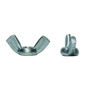  - Nut 1/4-20 wing stainless steel 999-0603