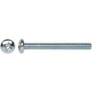  - Screw 8-32 x 1 pan head phillips zinc plated 999-0827
