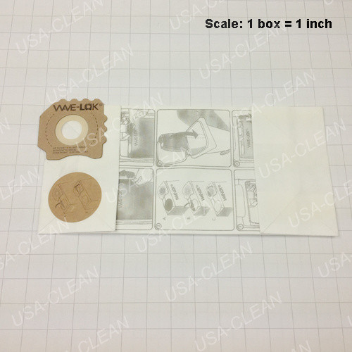 96-9-1911 - Paper vacuum bags (pkg of 10) 164-7448