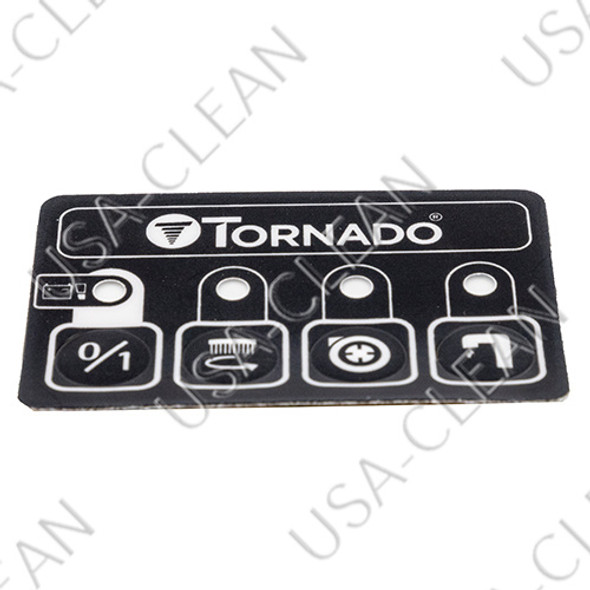 65091020 - Instrument board decal 183-2660