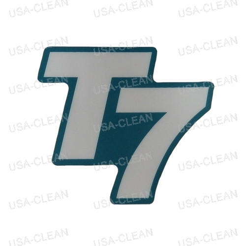 4039120 - TENNANT 4039120 Side model decal (white)