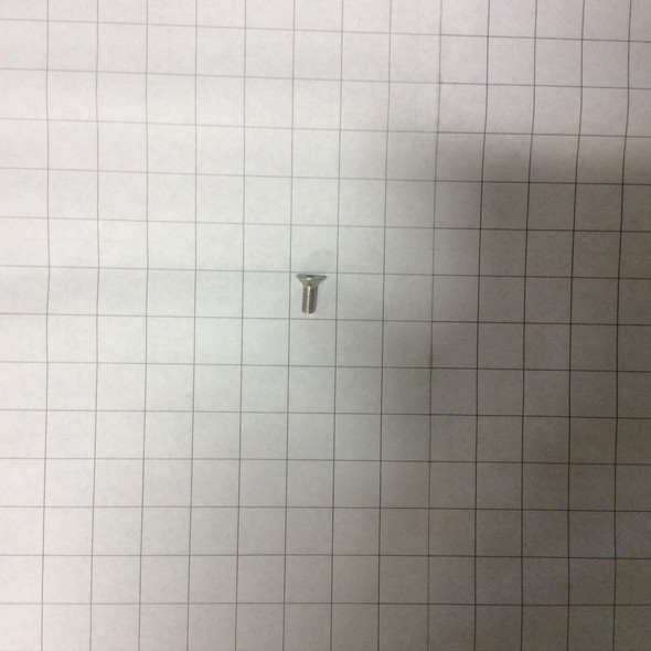 TE99924604 - Screw M8-1.25 x 20mm flat head stainless steel 281-1024