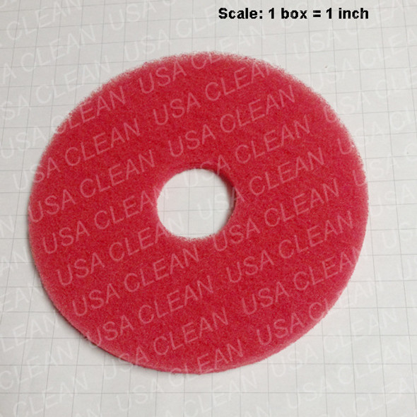  - 13 inch scrubbing pad (orange) (pkg of 2) 292-0337                      