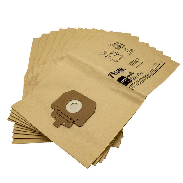 7514888 - TASKI 7514888 Paper vacuum bags (pkg of 10)