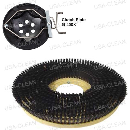 772913 W/ 400S - 13 inch nylon scrubbing brush 996-1843