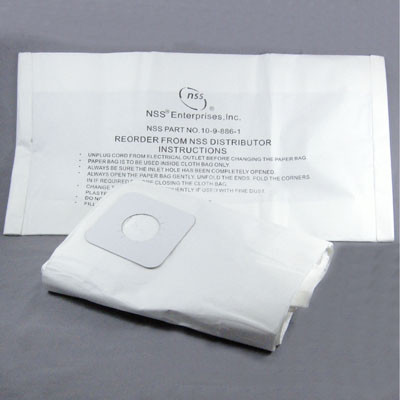 10-9-8861 - Paper bags (pkg of 6) (M1-Pig) 164-0081