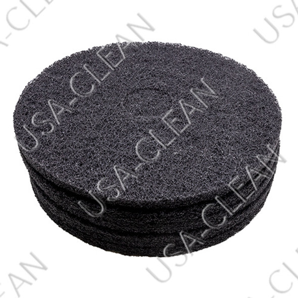 72-17/ETC - 17 inch premium black stripping pad (pkg of 5) 255-1790                      