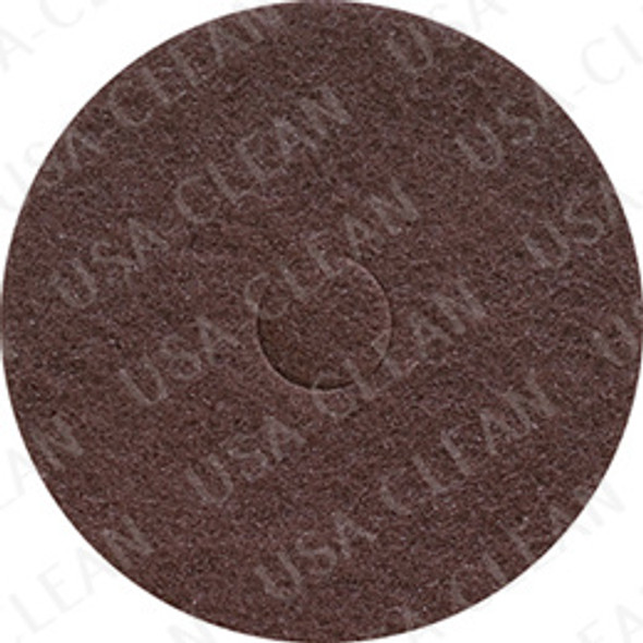 71-17/ETC - 17 inch premium brown stripping pad (pkg of 5) 255-1792                      