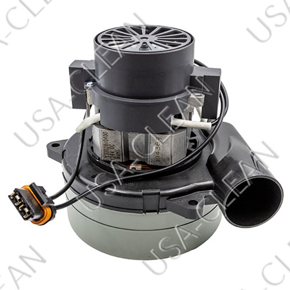 - 24V 2 stage vacuum motor tangential with Delphi plug 991-1203-D  - 24V 2 stage vacuum motor tangential with Delphi plug 991-1203-D