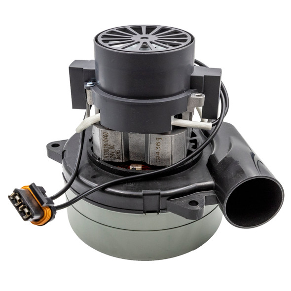  - 24V 2 stage vacuum motor tangential with Delphi plug 991-1203-D