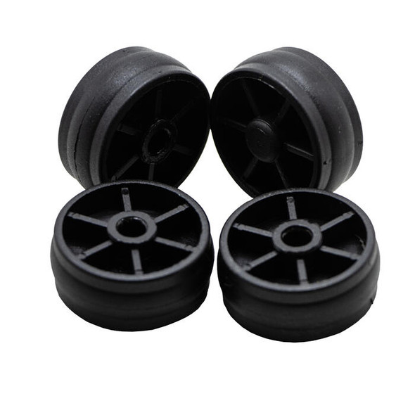 003090004 - LINDHAUS 003090004 Front wheel nylon (silver gray)