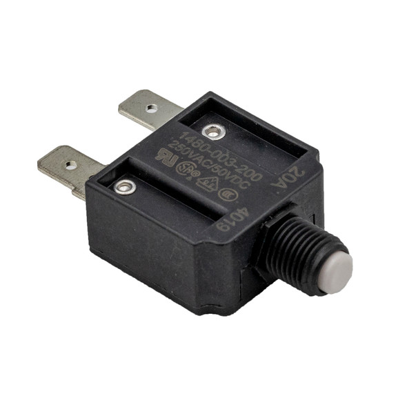 20ACBB - 20amp vacuum circuit breaker button 225-1139