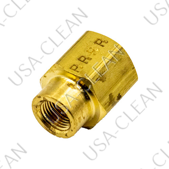 450410 - Coupling 1/4 x 1/8 brass 174-9290