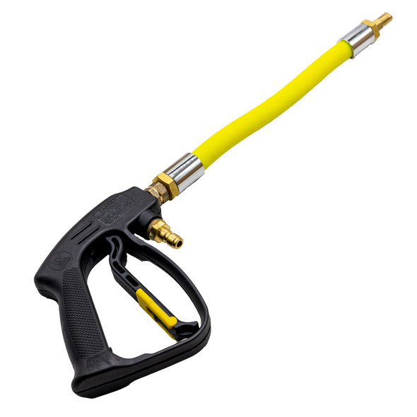KAIVAC SUBGAW5 Black spray gun assembly w/ yellow flex hose
