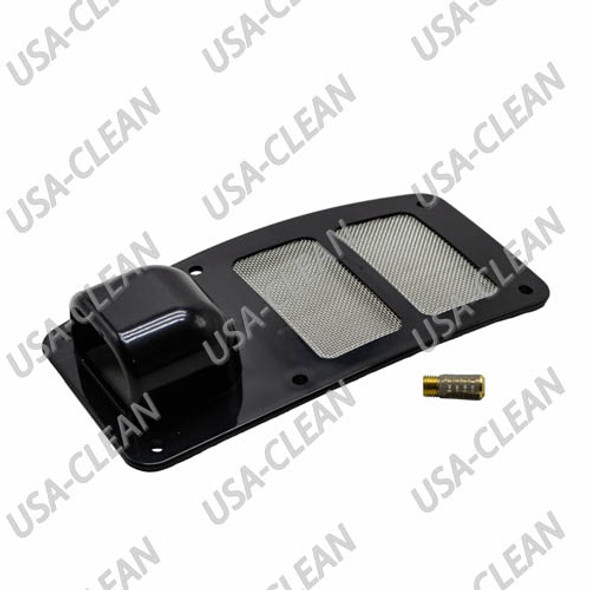  - Plate with filter screen assembly 992-7062
