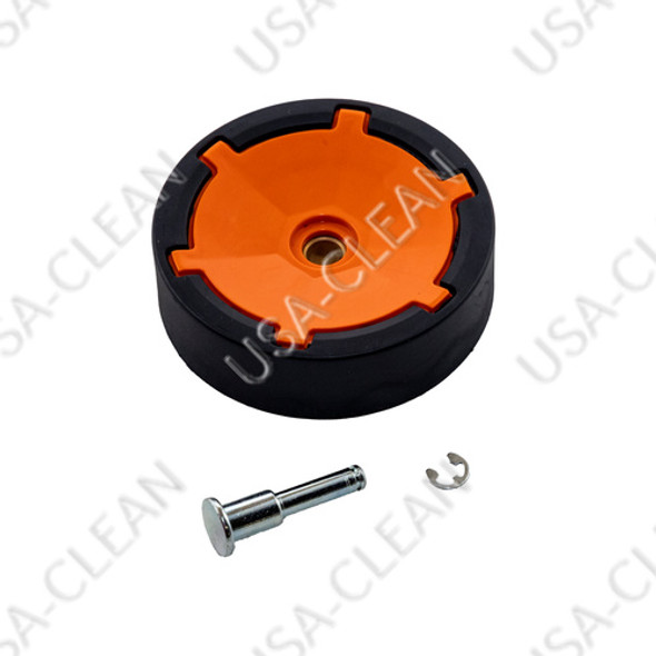  - Rear wheel assembly with hardware 215-9052