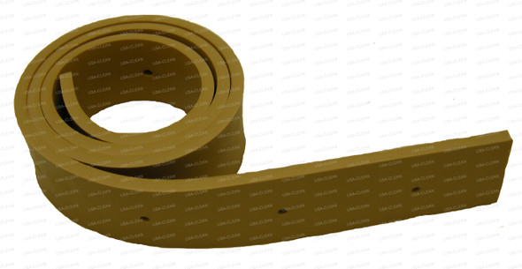 222416 - Squeegee blade 49 3/8 inch gum rubber rear (tan) 175-2170