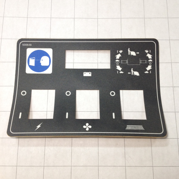 600648 - Console decal (OBSOLETE) 175-2695