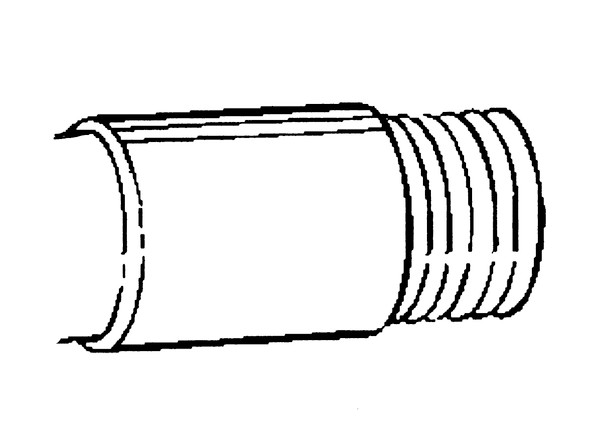 200844 - Vacuum hose without cuffs 175-4863 200844 - Vacuum hose without cuffs 175-4863