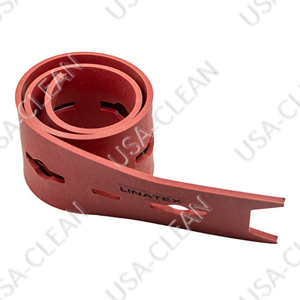  - Squeegee blade rear linatex® (red) 289-0016