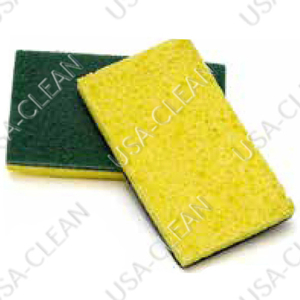  - Green backed polyurethane scrubber sponge (pkg of 20) 255-8009                      