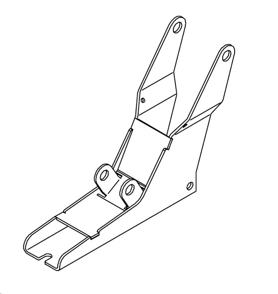1012711 - Scrub deck mounting bracket 175-8854 1012711 - Scrub deck mounting bracket 175-8854