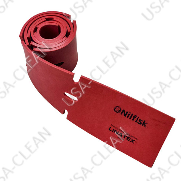 VS14639 - Squeegee blade front 33 inch linatex® (red) 372-3684