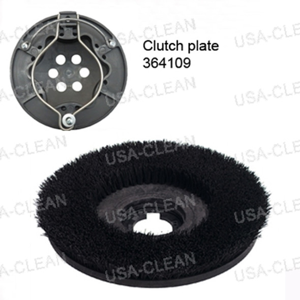  - 14 inch heavy grit stripping brush - 80 grit 996-5008